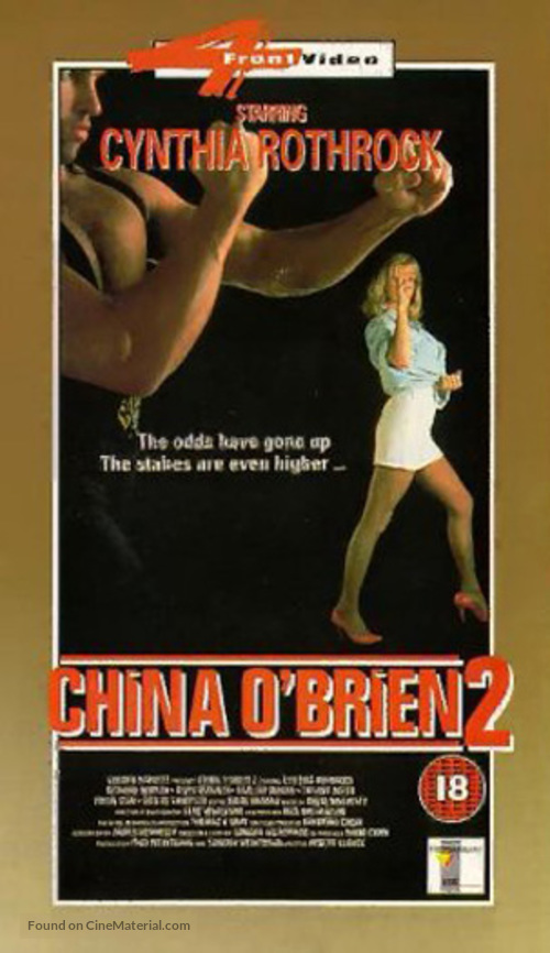 China O&#039;Brien 2 - British VHS movie cover
