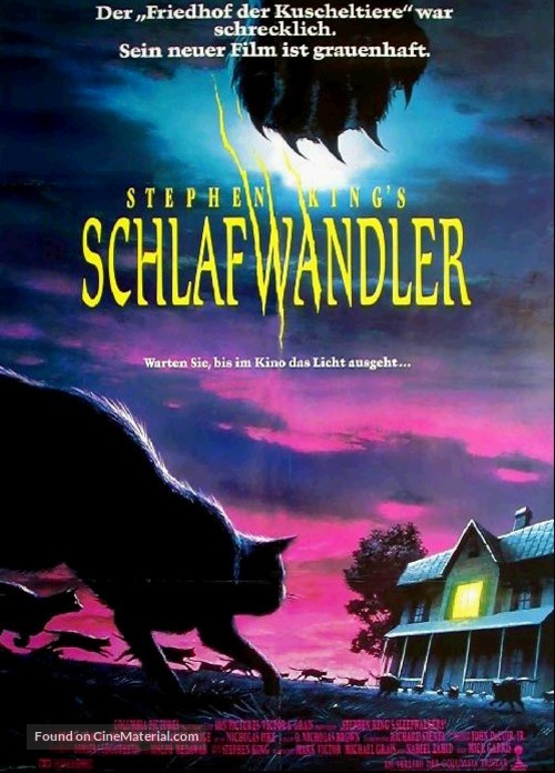 Sleepwalkers - German Movie Poster