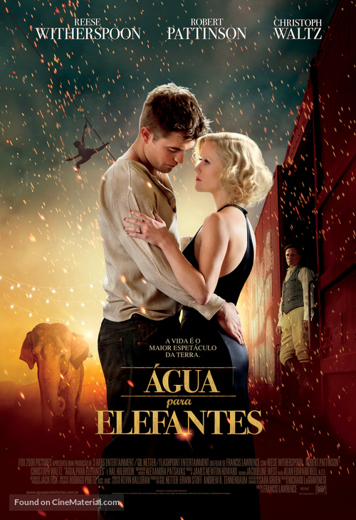 Water for Elephants - Brazilian Movie Poster