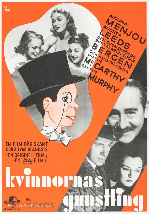 Letter of Introduction - Swedish Movie Poster