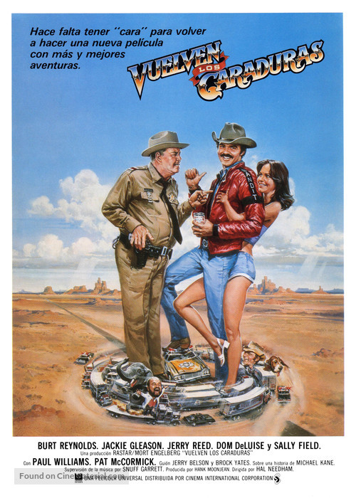 Smokey and the Bandit II - Spanish Movie Poster