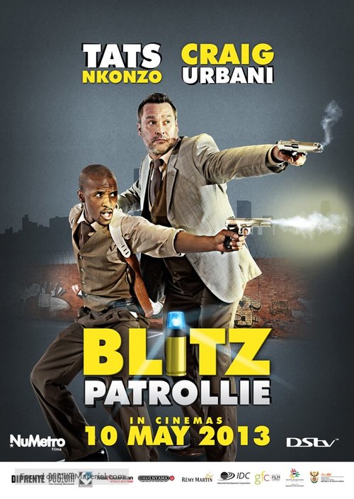 Blitz Patrollie - South African Movie Poster