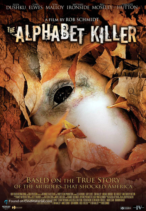 The Alphabet Killer - DVD movie cover