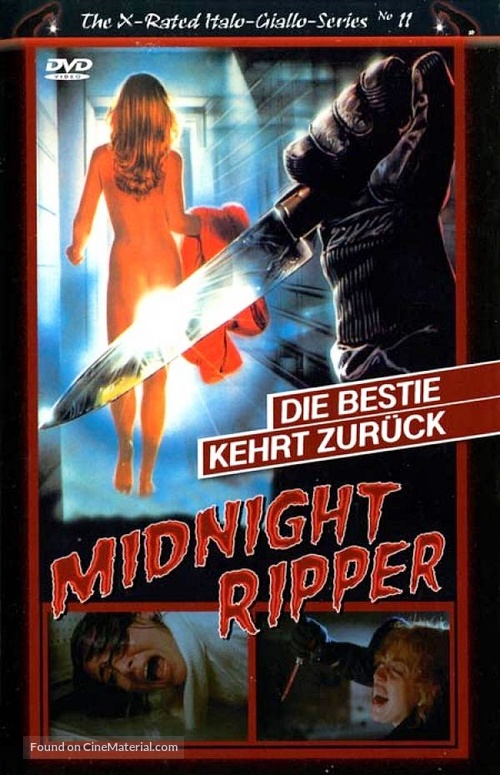 Morirai a mezzanotte - German DVD movie cover