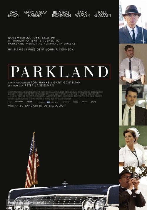 Parkland - Dutch Movie Poster