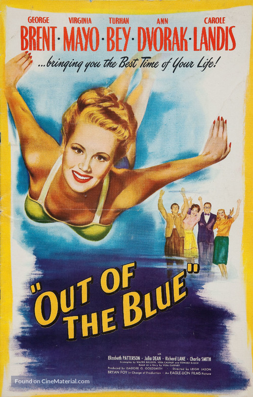 Out of the Blue - British Movie Poster