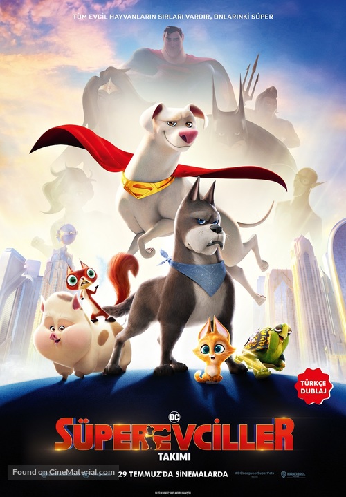 DC League of Super-Pets - Turkish Movie Poster