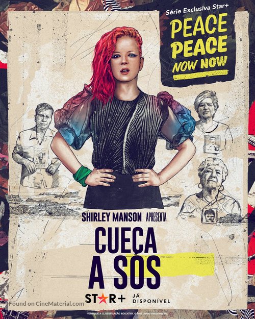 &quot;Peace Peace Now Now&quot; - Brazilian Movie Poster