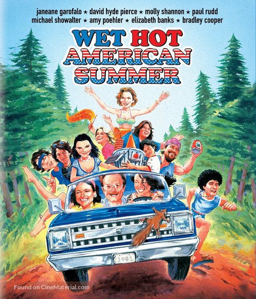 Wet Hot American Summer - Blu-Ray movie cover