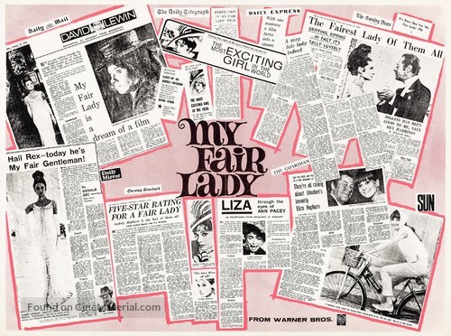 My Fair Lady - British Movie Poster