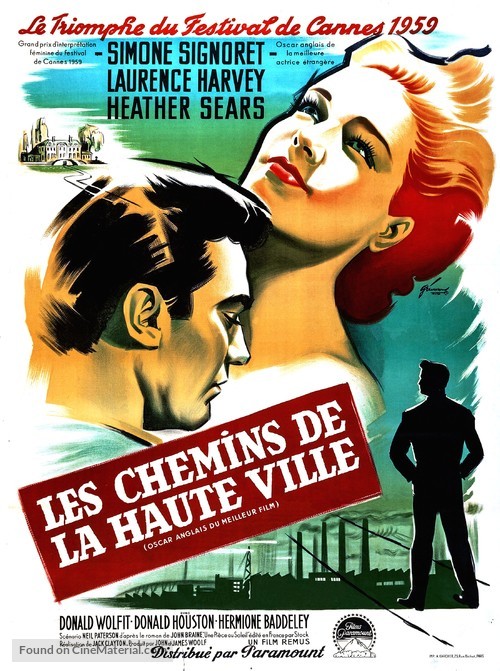 Room at the Top - French Movie Poster