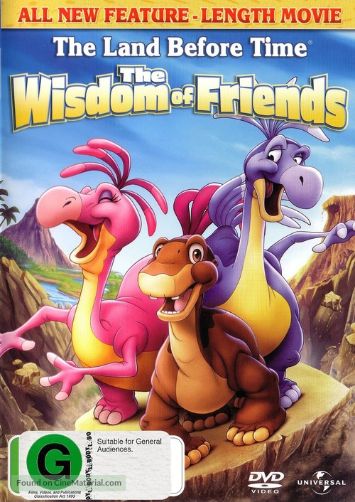 The Land Before Time XIII: The Wisdom of Friends - New Zealand Movie Cover