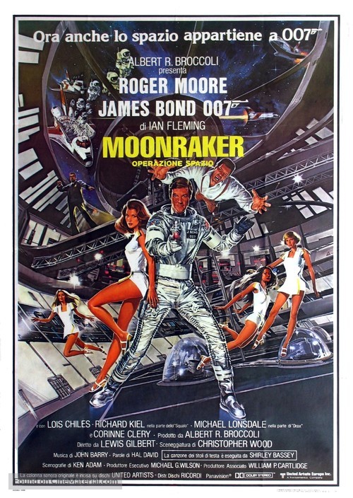 Moonraker - Italian Movie Poster