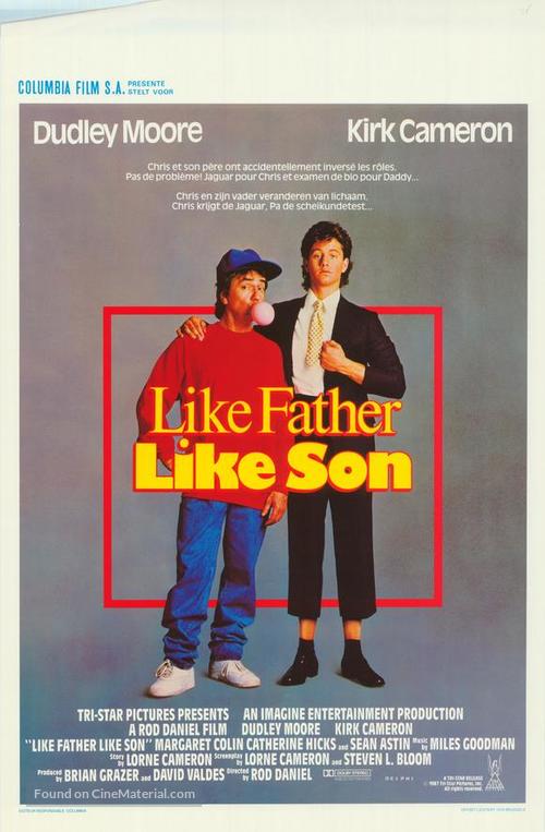 Like Father Like Son - Belgian Movie Poster