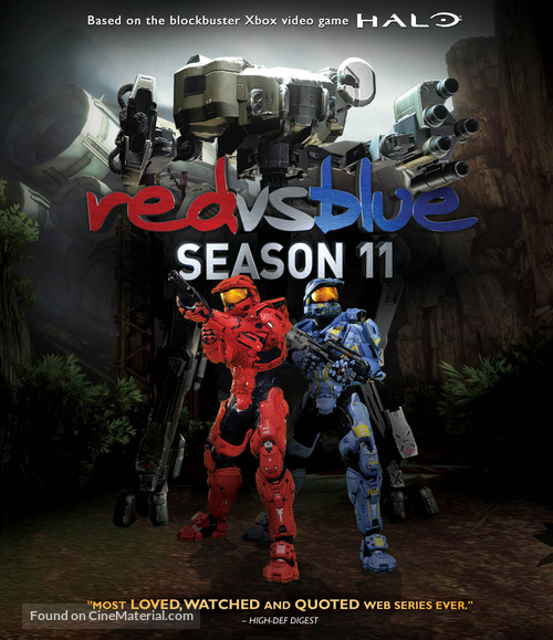 Red vs Blue: Season 11 - Blu-Ray movie cover