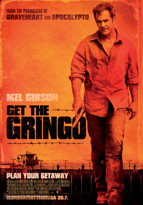 Get the Gringo - Finnish Movie Poster