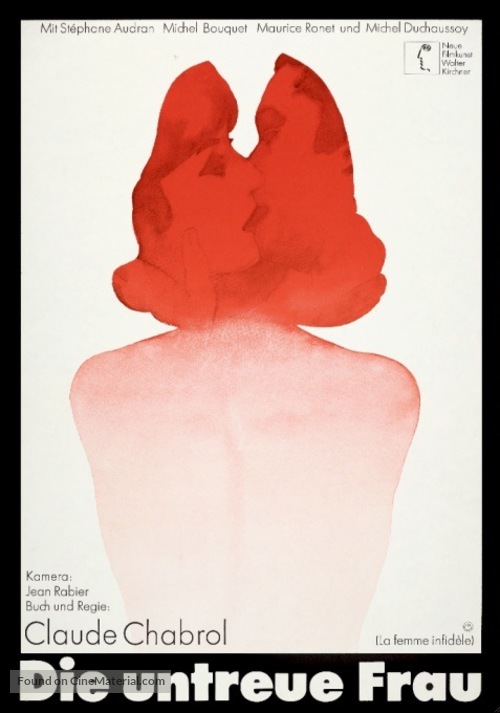 La femme infid&egrave;le - German Movie Poster