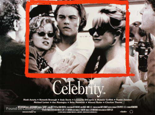 Celebrity - British Movie Poster