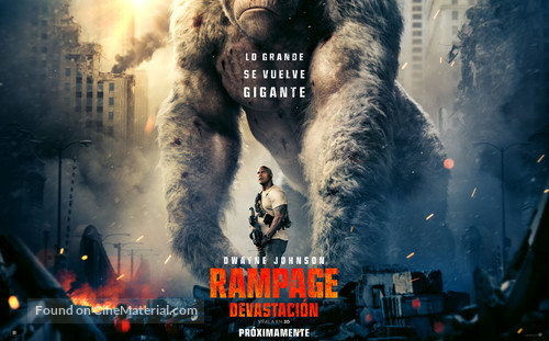 Rampage - Argentinian Movie Poster