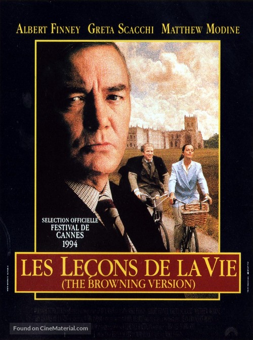 The Browning Version - French Movie Poster