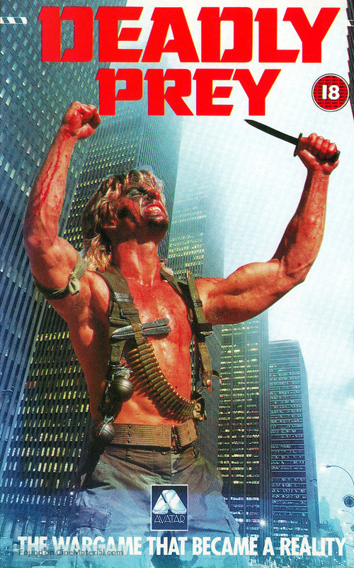 Deadly Prey - British Movie Cover