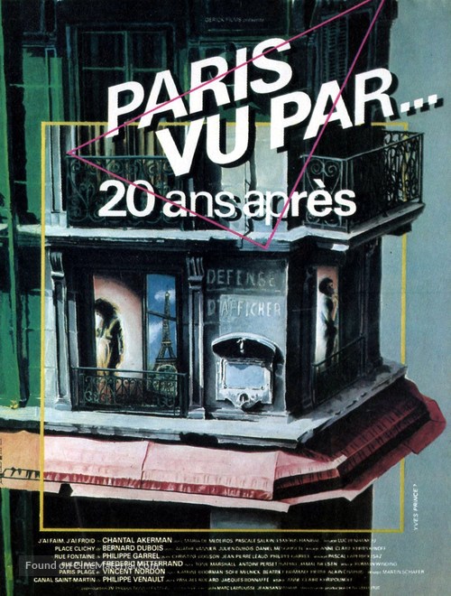 Paris vu par... vingt ans apr&egrave;s - French Movie Poster
