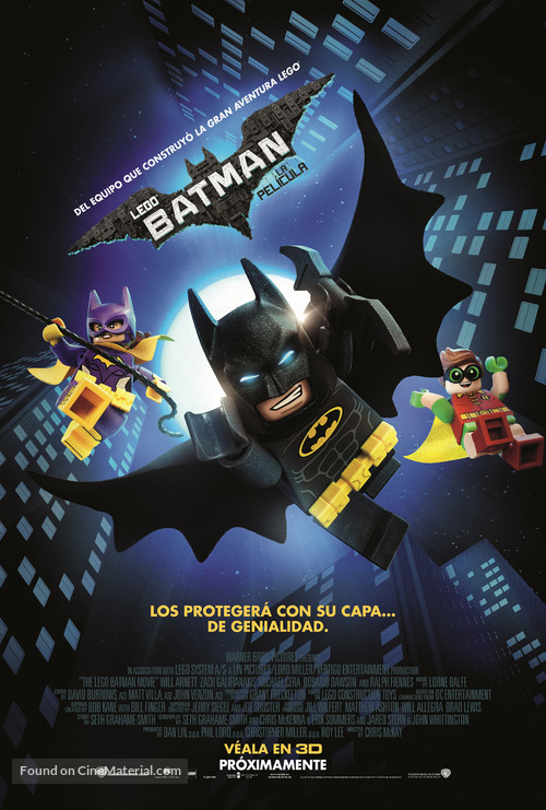 The Lego Batman Movie - Argentinian Movie Poster