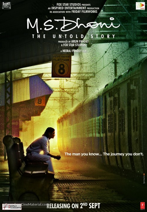 M.S Dhoni: The Untold Story - Indian Movie Poster