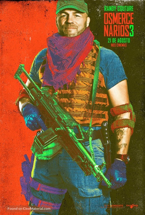 The Expendables 3 - Brazilian Movie Poster