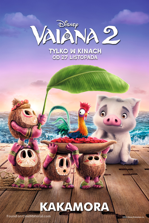 Moana 2 - Polish Movie Poster