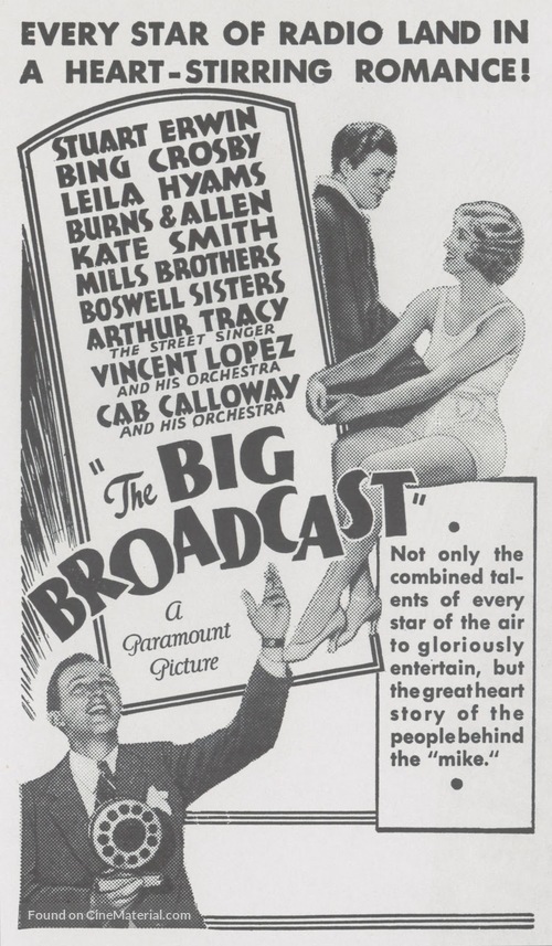 The Big Broadcast - poster