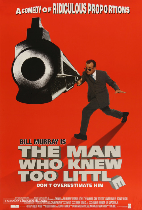The Man Who Knew Too Little - Movie Poster