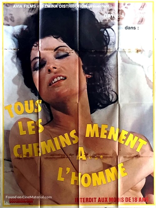 Tous les chemins m&egrave;nent &agrave; l&#039;homme - French Movie Poster