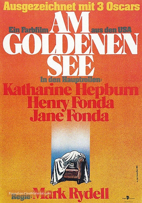 On Golden Pond - German Movie Poster