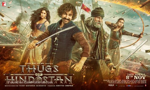 Thugs of Hindostan - Indian Movie Poster