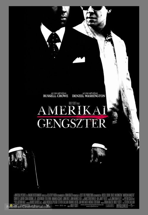 American Gangster - Hungarian Movie Poster