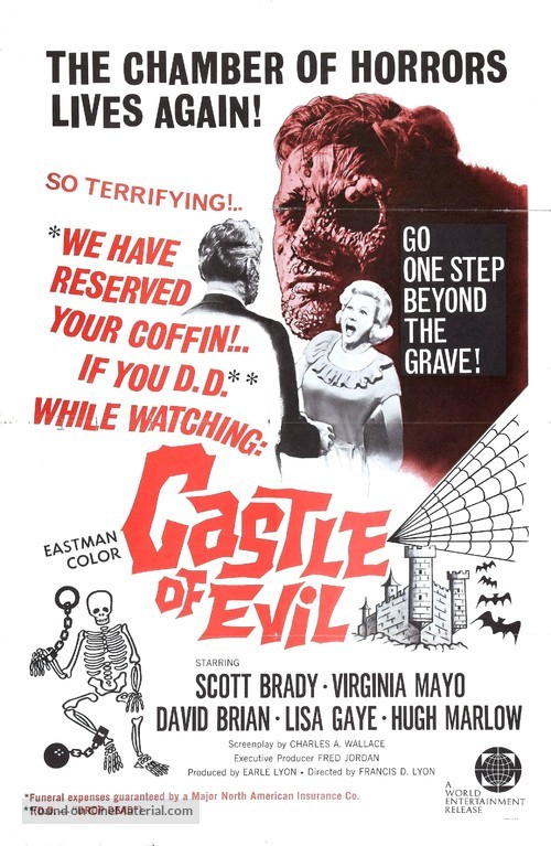 Castle of Evil - Movie Poster