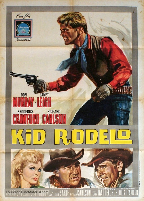 Kid Rodelo - Italian Movie Poster