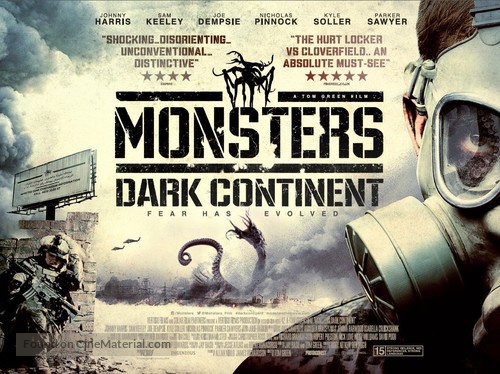 Monsters: Dark Continent - British Movie Poster