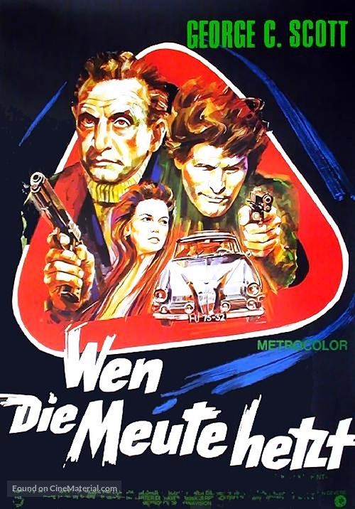 The Last Run - German Movie Poster