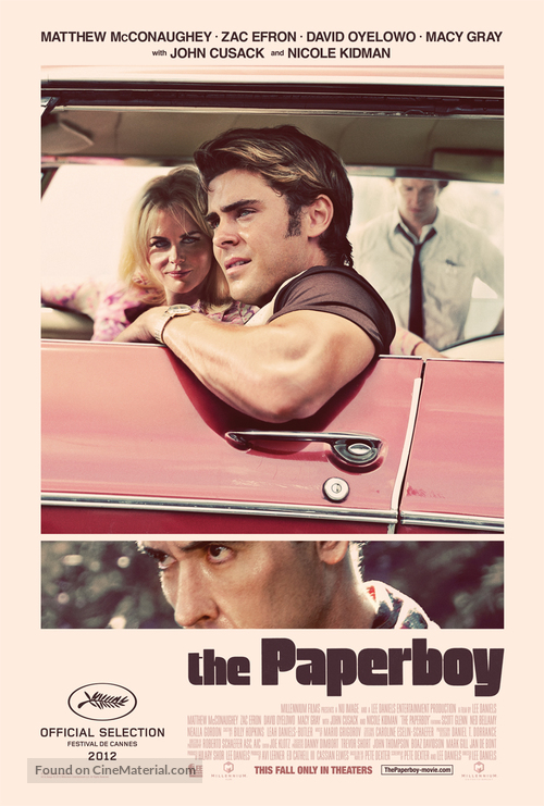 The Paperboy - Movie Poster