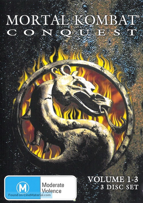 &quot;Mortal Kombat: Conquest&quot; - Australian DVD movie cover
