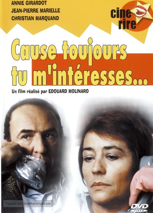 Cause toujours... tu m&#039;int&eacute;resses! - French DVD movie cover