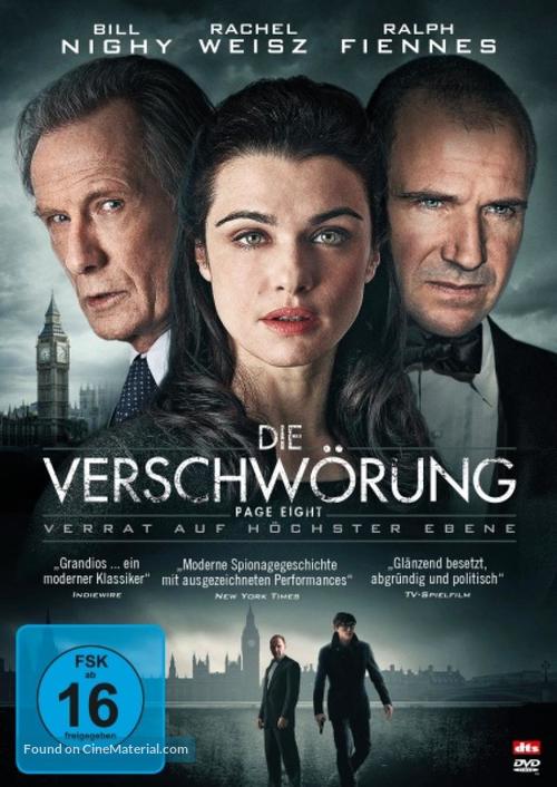 Page Eight - German DVD movie cover
