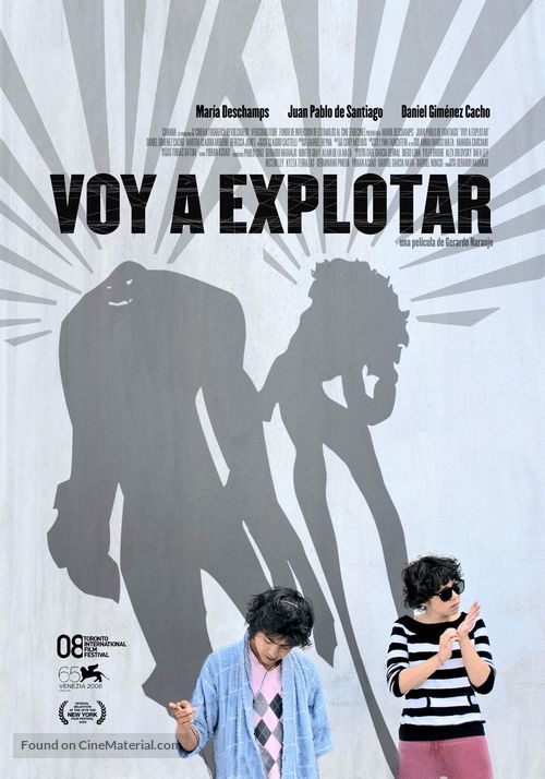 Voy a explotar - Mexican Movie Poster