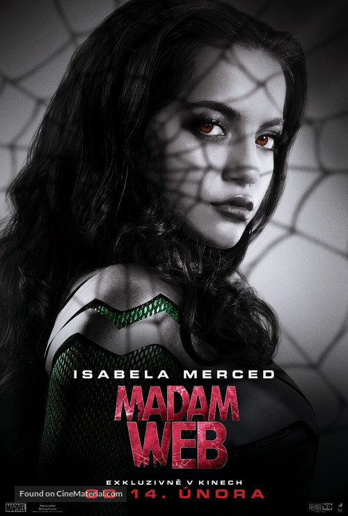 Madame Web - Czech Movie Poster