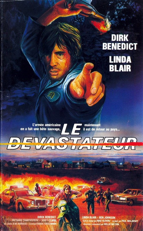 Ruckus - French VHS movie cover