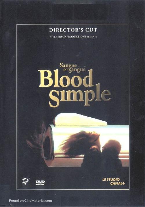 Blood Simple - Portuguese Movie Cover