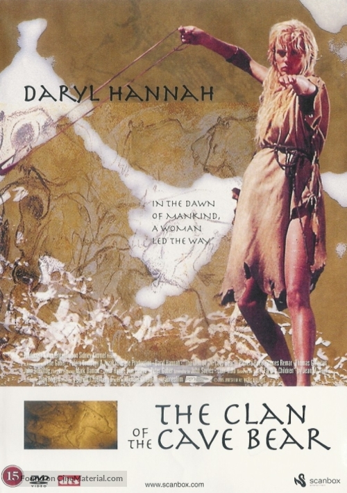 The Clan of the Cave Bear - Danish DVD movie cover
