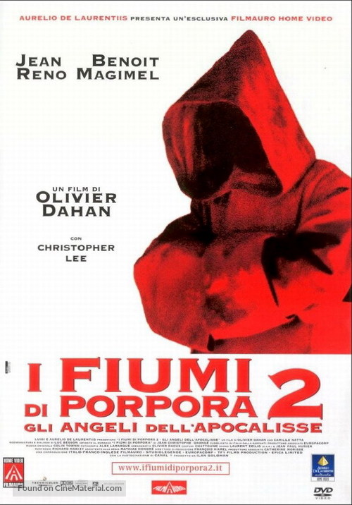 Crimson Rivers 2 - Italian poster